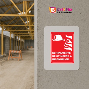 Indicator Pentru echipamente de stingere a incendiilor, Sticker autocolant - Img 5