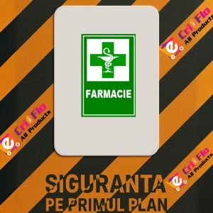 Indicator pentru farmacie, Sticker autocolant - Img 2
