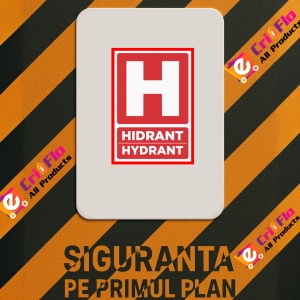 Indicator Pentru hidrant hydrant, Sticker autocolant - Img 2