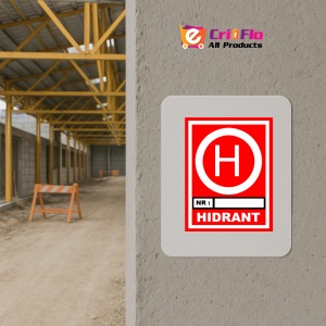 Indicator Pentru hidranti cu numar personalizat, Sticker autocolant - Img 5