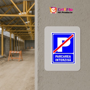 Indicator Pentru interzicere parcare interzisa, Sticker autocolant - Img 5