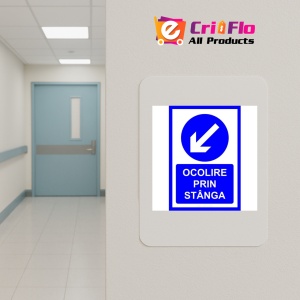 Indicator Pentru ocolire prin stanga, Sticker autocolant - Img 4