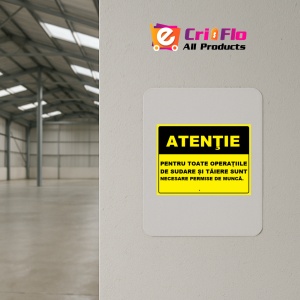 Indicator Pentru operatiile de sudare si taiere, Sticker autocolant - Img 3