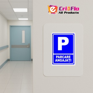 Indicator Pentru parcare angajati, Sticker autocolant - Img 4