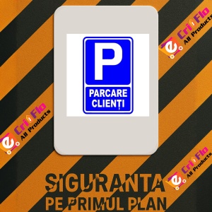 Indicator Pentru parcare clienti, Sticker autocolant - Img 2
