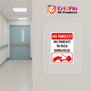 Indicator Pentru parcare nu parcati in fata garajului, Sticker autocolant - Img 4