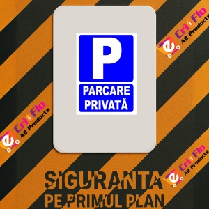 Indicator Pentru parcare privata, Sticker autocolant - Img 2