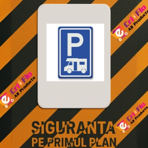 Indicator Pentru parcare rulote, Sticker autocolant - Img 2