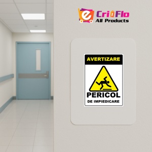 Indicator Pentru pericol de impiedicare, Sticker autocolant - Img 4