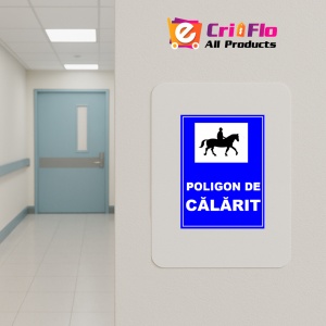 Indicator Pentru poligon de calarit, Sticker autocolant - Img 4