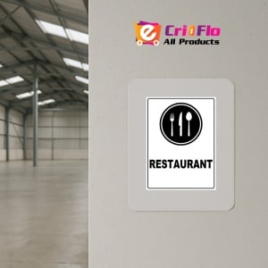 Indicator pentru restaurant, Sticker autocolant - Img 3