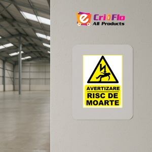 Indicator Pentru risc de moarte, Sticker autocolant - Img 3