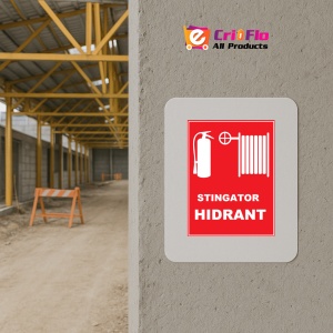 Indicator Pentru stingator cu hidrant, Sticker autocolant - Img 5