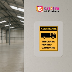 Indicator Pentru trecerea pentru camioane, Sticker autocolant - Img 3