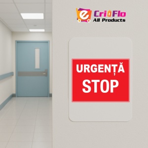 Indicator Pentru urgenta stop, Sticker autocolant - Img 4