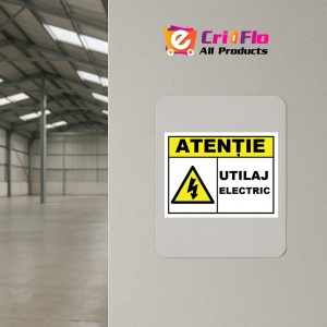 Indicator Pentru utilaj electric, Sticker autocolant - Img 3