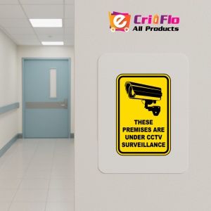 Indicator Premises Are Under Surveillance Sign, Sticker autocolant - Img 4