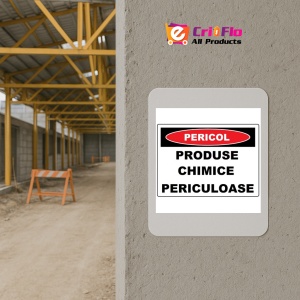 Indicator Produse chimice periculoase, Sticker autocolant - Img 5