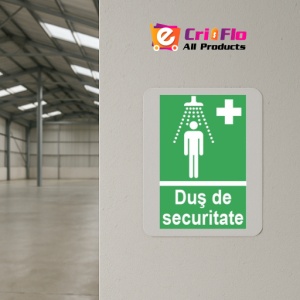 Indicator protectia muncii dus de securitate, Sticker autocolant - Img 4