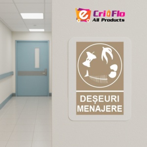 Indicator protectia muncii reciclare deseuri menajere 1, Sticker autocolant - Img 5
