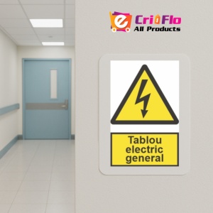 Indicator protectia muncii tablou electric general, Sticker autocolant - Img 5