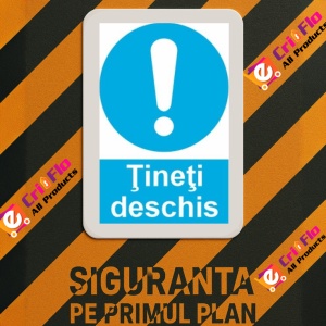 Indicator protectia muncii tineti deschis, Sticker autocolant - Img 3