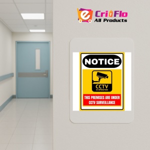 Indicator Security Camera signs, Sticker autocolant - Img 5