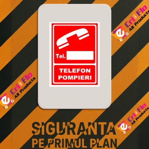 Indicator Semn cu numar personalizat, Sticker autocolant - Img 3