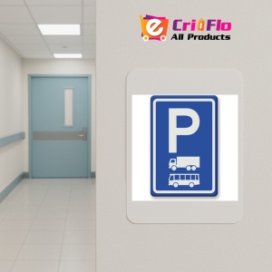 Indicator Semn de parcare pentru camioane si autobuze, Sticker autocolant - Img 5