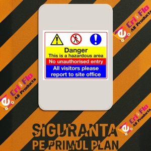 Indicator Semn marcare hidranti, Sticker autocolant - Img 3