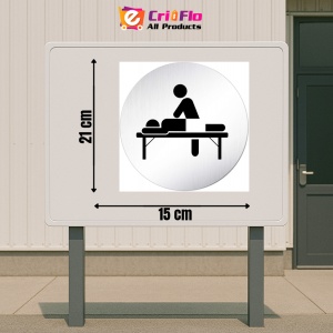Indicator Semn pentru masaj, Sticker autocolant - Img 2