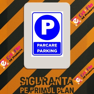 Indicator Semn pentru parcare parking, Sticker autocolant - Img 3