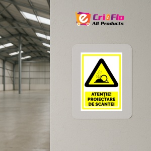 Indicator Semn pentru proiectare de scantei, Sticker autocolant - Img 4