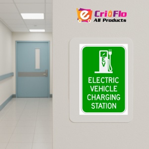 Indicator Sign electric vehicle charging station, Sticker autocolant - Img 5