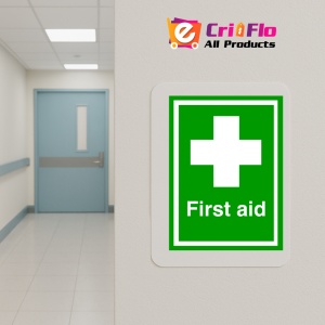 Indicator Sign first aid, Sticker autocolant - Img 5