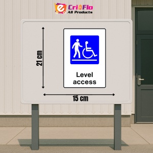 Indicator Sign level access, Sticker autocolant - Img 2