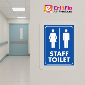 Indicator Staff toilet signs, Sticker autocolant - Img 5