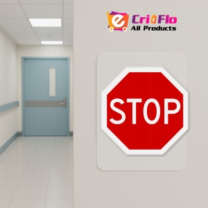 Indicator Stop Oprire inainte de drumul prioritar, Sticker autocolant - Img 5