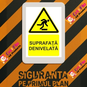 Indicator Suprafata denivelata indicator de avertizare, Sticker autocolant - Img 3