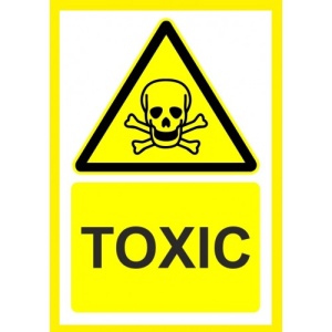 Indicator Toxic, Sticker autocolant - Img 1