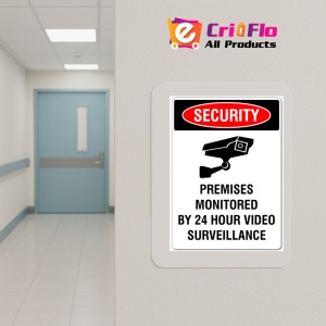 Indicator Video Surveillance Sign, Sticker autocolant - Img 5