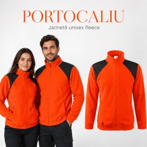 Jachetă Polar Fleece Unisex Damă Bărbat Malfini Hi-Q 506 – 360 g/m², Umeri Impermeabili - Img 18