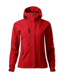 Jacheta softshell pentru dama de culoare rosu
