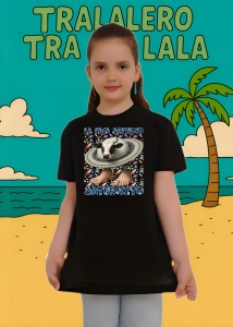 La Vaca Saturno Saturnita 3 ** Tricou Tralalero Tralala Copii | Dama | Barbat - Img 4