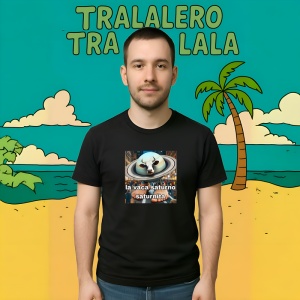 La Vaca Saturno Saturnita ** Tricou Tralalero Tralala Copii | Dama | Barbat - Img 9