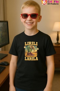 Lirili Larila Texas ** Tricou Tralalero Tralala Copii | Dama | Barbat - Img 5