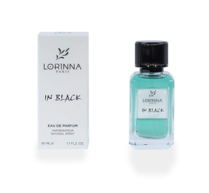 Parfum Lorinna In Black, 50 ml, apa de parfum, de barbat inspirat din Bvlgari Man in Black