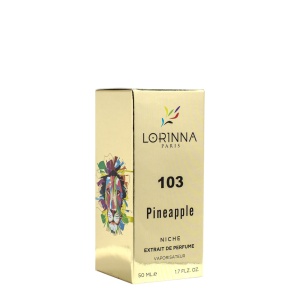 Parfum Lorinna Paris Pineapple nr.103 extract de parfum unisex 50 ml inspirat din Richard Dirty Pineapple - Img 3
