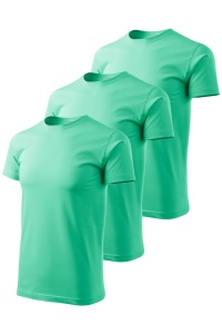 Set 3 tricouri de culoare verde menta