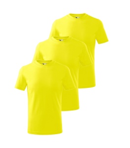tricouri copii la set galben lamaie